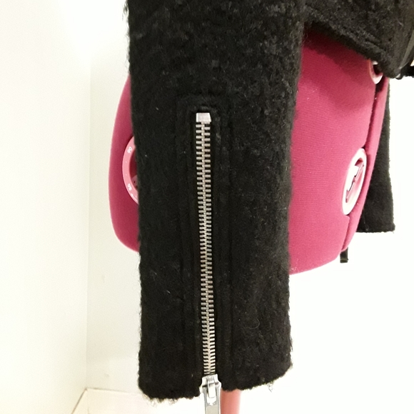 True Religion polyester and wool moto jacket - Picture 5 of 13